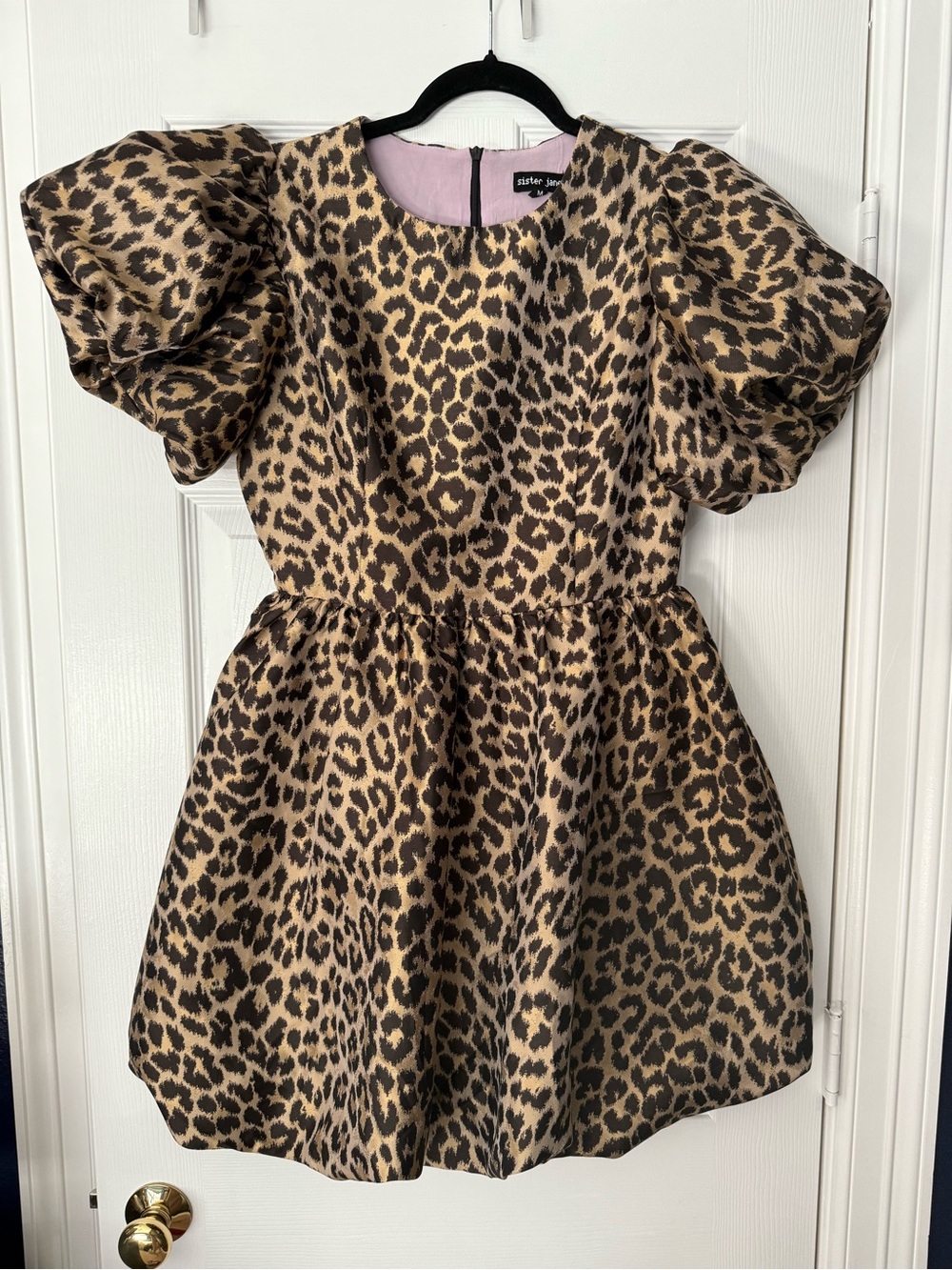 Cheetah Print Party Dress